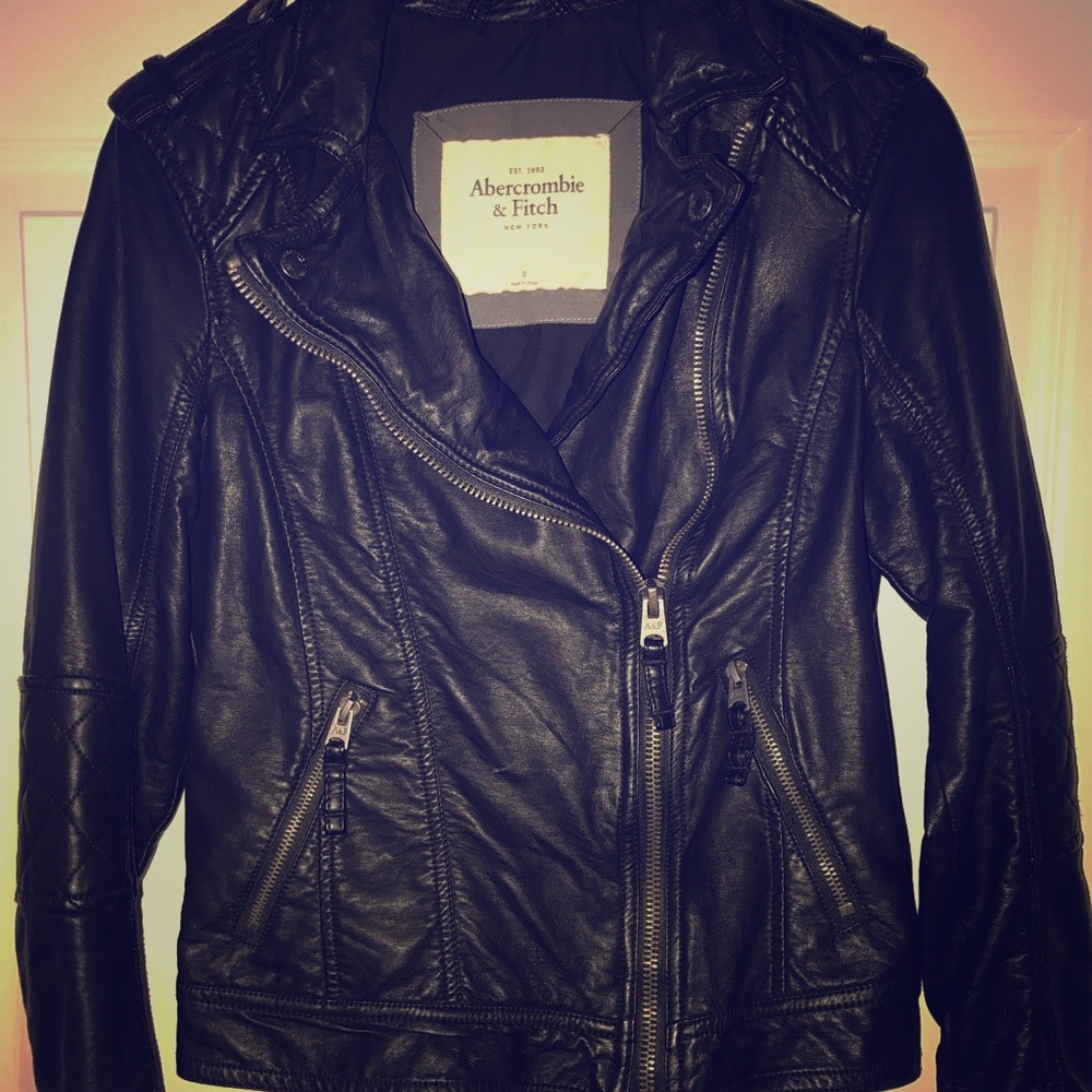 Abercrombie & Fitch Faux leather jacket